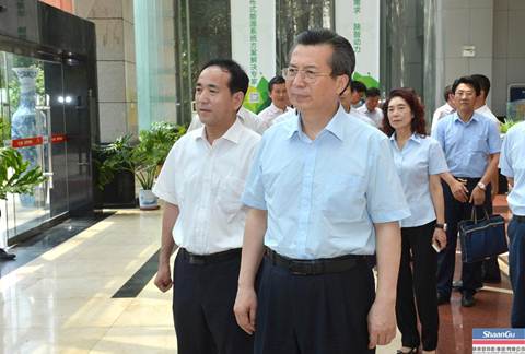 陕西省委常委、西安市委书记王永柯反佰利乐调研