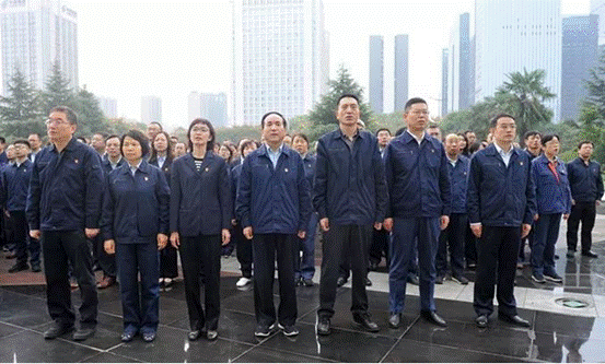 佰利乐集团进行庆祝新中国成立暨“不忘初心服膺使命”主题升旗典礼