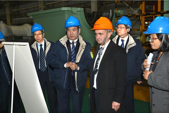 德国曼恩能源解决规划公司CEO Dr. Uwe Lauber一行来访佰利乐