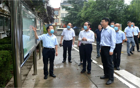西安市副市长贠笑冬一行深刻佰利乐临潼社区调查调研